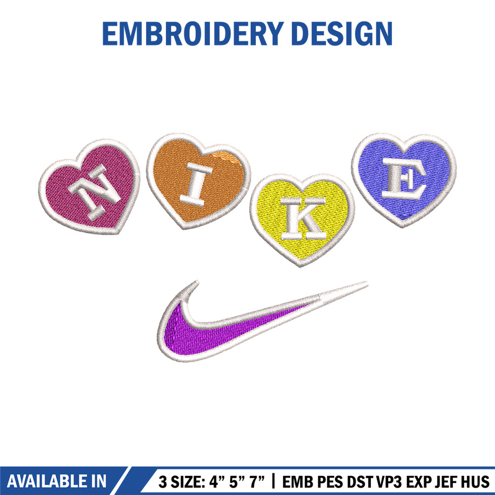 Nike heart Logo embroidery design, Nike heart embroidery, Nike design, Embroidery shirt, logo shirt, Instant download..jpg