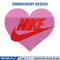 Nike heart Logo embroidery design, Nike heart embroidery, Nike design, logo shirt, Embroidery shirt, Digital download..jpg