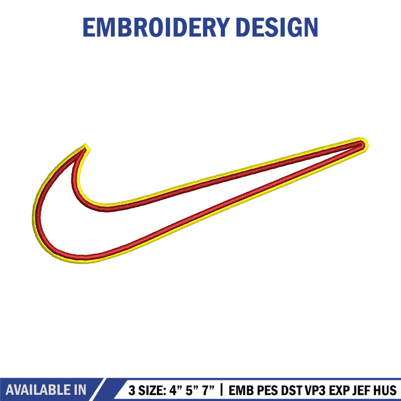 Nike logo embroidery design, Logo embroidery, Nike design, Embroidery shirt, Embroidery file,Digital download.jpg