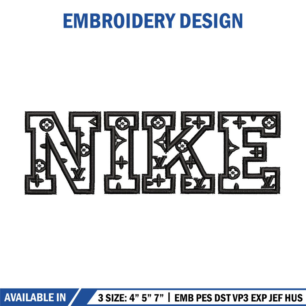 Nike lv embroidery design, Lv embroidery, Nike design, Embroidery shirt, Embroidery file, Digital download 1.jpg