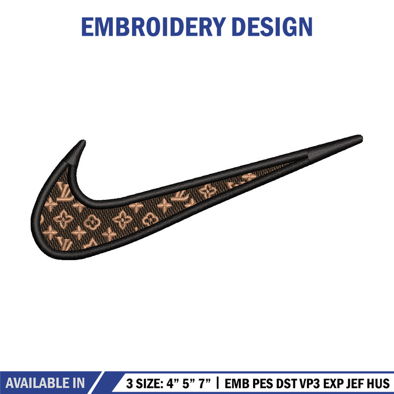 Nike lv logo embroidery design, Lv embroidery, Nike design, Embroidery shirt, Embroidery file, Digital download.jpg