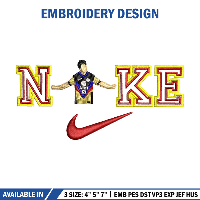 Nike messi embroidery design, Messi embroidery, Nike design, Embroidery file, Embroidery shirt, Digital download 1.jpg