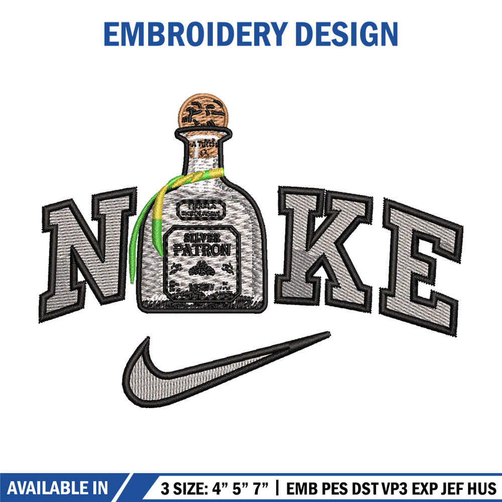 Nike patron embroidery design, Patron embroidery, Nike design, Embroidery file, Embroidery shirt, Digital download 1.jpg