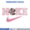 Nike pink stitch Embroidery Design, Stitch Embroidery, Nike Embroidery, Embroidery File, Logo shirt, Digital download 1.jpg