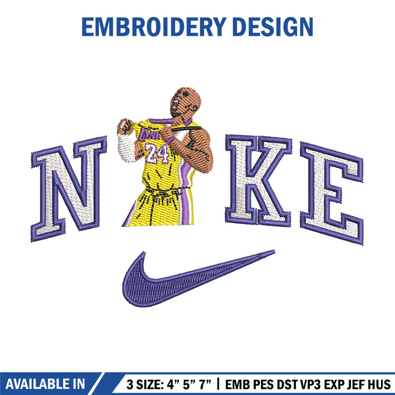 Nike player embroidery design, Basketball embroidery, Nike design,Embroidery file,Embroidery shirt,Digital download 1.jpg