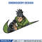 Nike Shikamaru embroidery design, Naruto embroidery, Nike design, anime design, anime shirt, Digital download 1.jpg