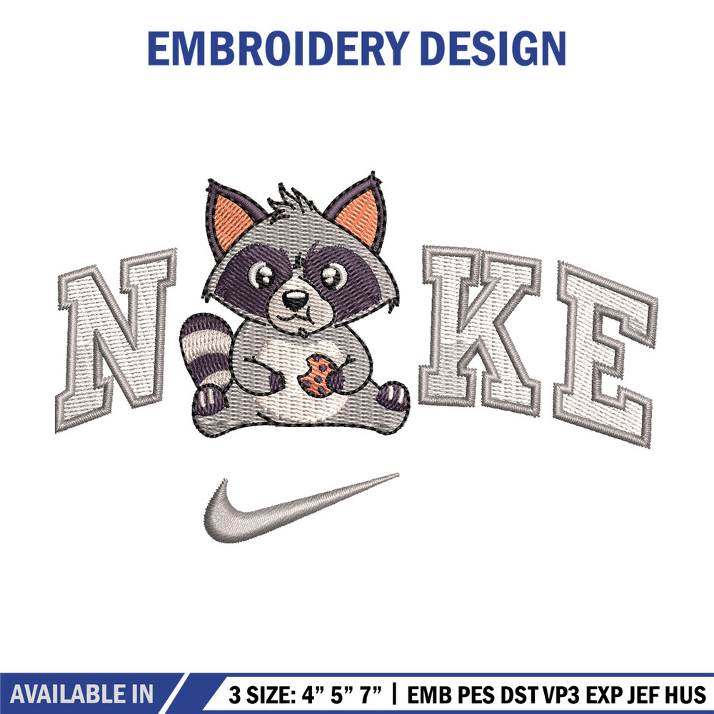 Nike squirrel embroidery design, Squirrel embroidery, Nike design, Embroidery shirt, Embroidery file, Digital download.jpg