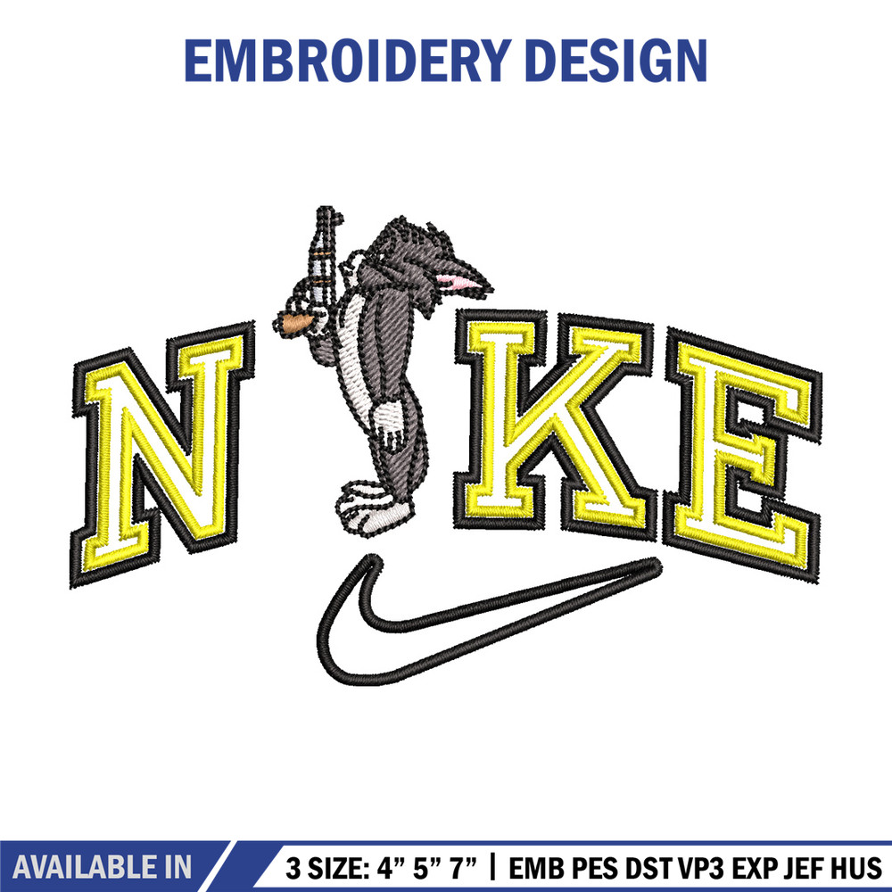 Nike tom gun embroidery design, Tom and jerry embroidery, Nike design,Embroidery file,Embroidery shirt,Digital download.jpg