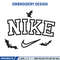 Nike x bat embroidery design, Bat embroidery, Nike design, Embroidery shirt, Embroidery file,Digital download 1.jpg