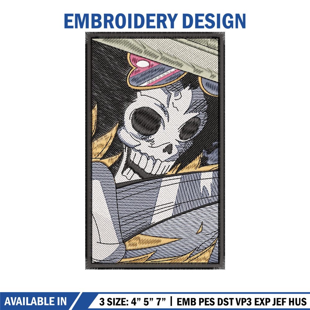 Nike x brook embroidery design, One piece embroidery, Nike design, Embroidery shirt, Embroidery file, Digital download.jpg