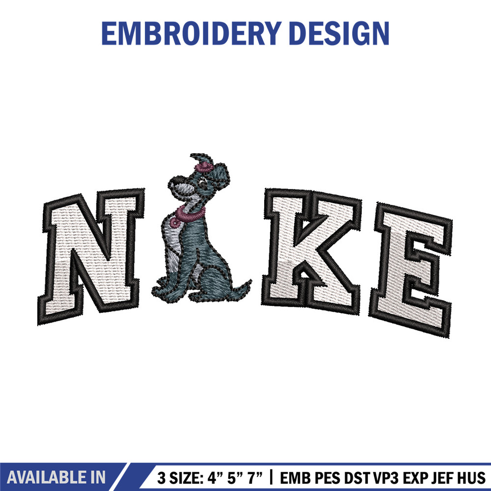 Nike x dog embroidery design, Dog embroidery, Nike design, Embroidery shirt, Embroidery file, Digital download.jpg