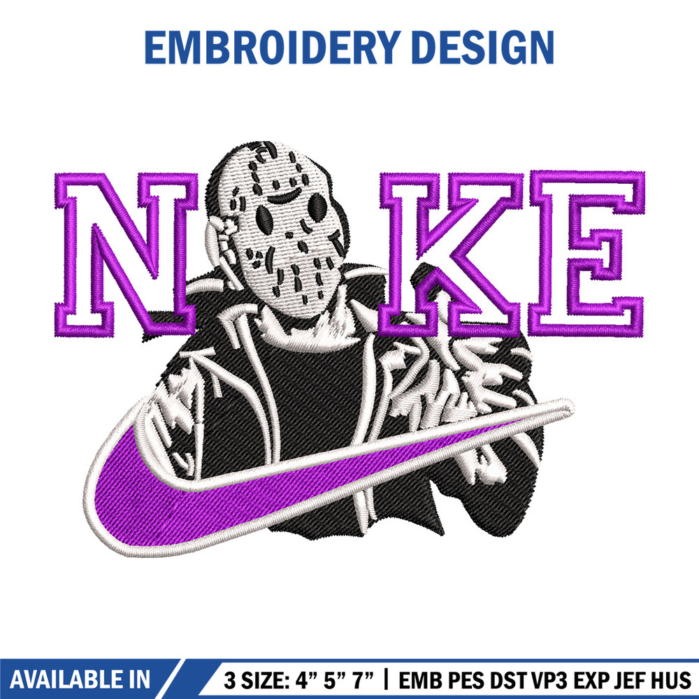 Nike x horror embroidery design, Horror movie embroidery, Nike design, Embroidery shirt, Embroidery file,Digital downloa 1.jpg