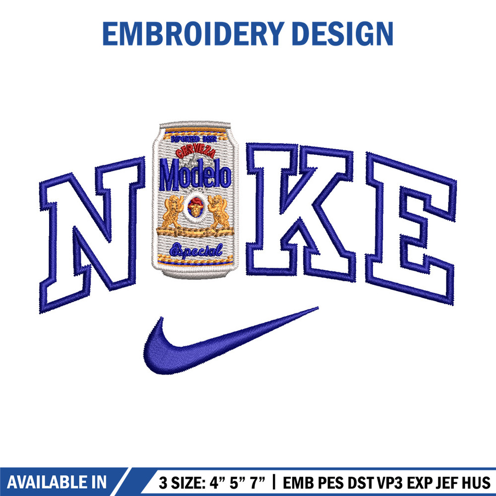 Nike x modelo embroidery design, Modelo embroidery, Nike design, Embroidery file, Embroidery shirt, Digital download 1.jpg