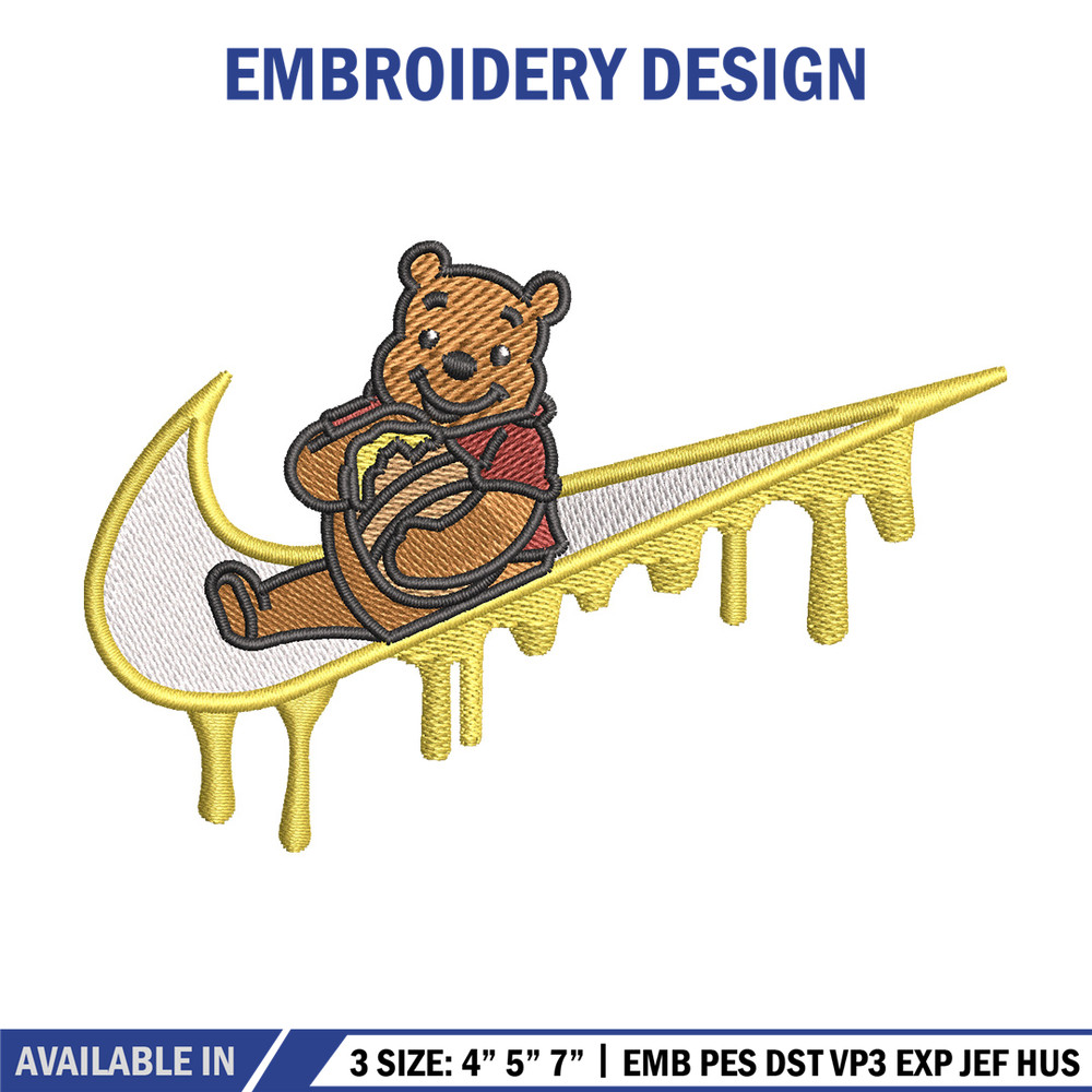 Nike x pooh embroidery design, Pooh embroidery, Nike design, Embroidery shirt, Embroidery file,Digital download.jpg