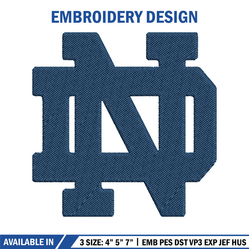 Notre Dame Fighting Irish embroidery, Notre Dame Fighting Irish embroidery, Sport embroidery, NCAA embroidery..jpg