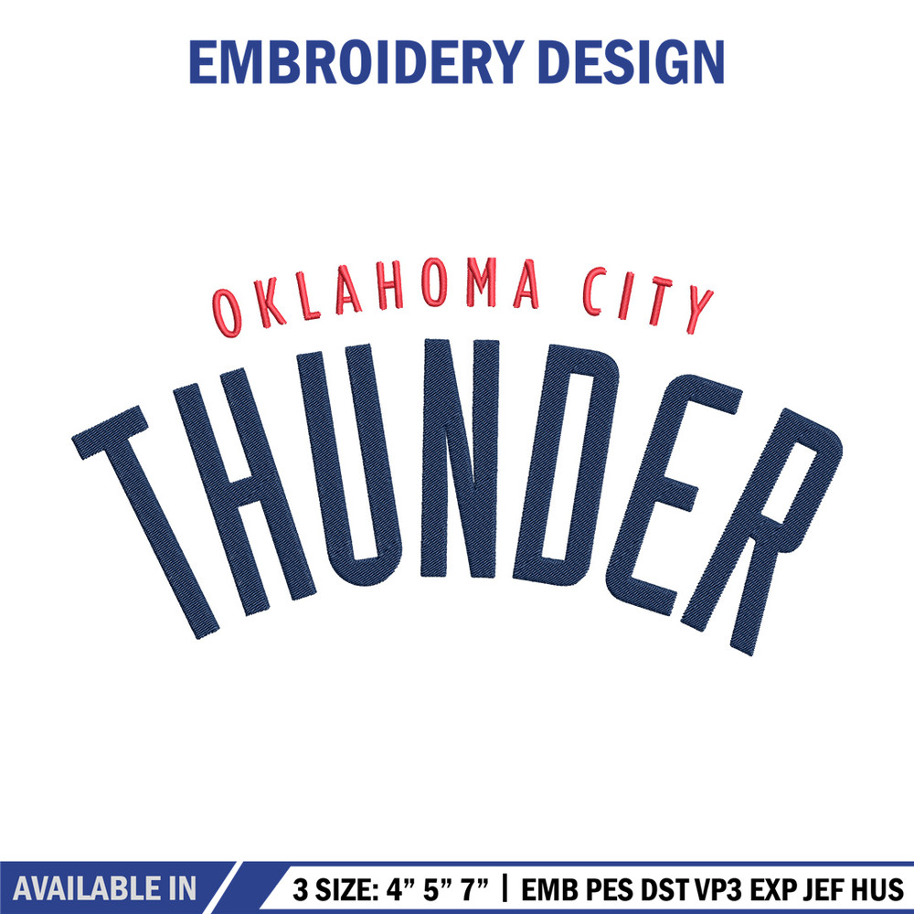 Oklahoma Thunder logo embroidery design, NBA embroidery, Sport embroidery, Embroidery design, Logo sport embroidery.jpg