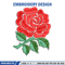 Red rose embroidery design, Rose embroidery, Emb design, Embroidery shirt, Embroidery file, Digital download.jpg