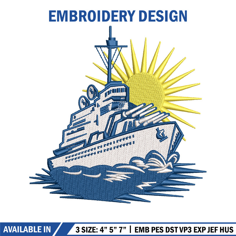 Ship logo embroidery design, Ship logo embroidery, logo design, logo shirt, Embroidery shirt, Instant download.jpg