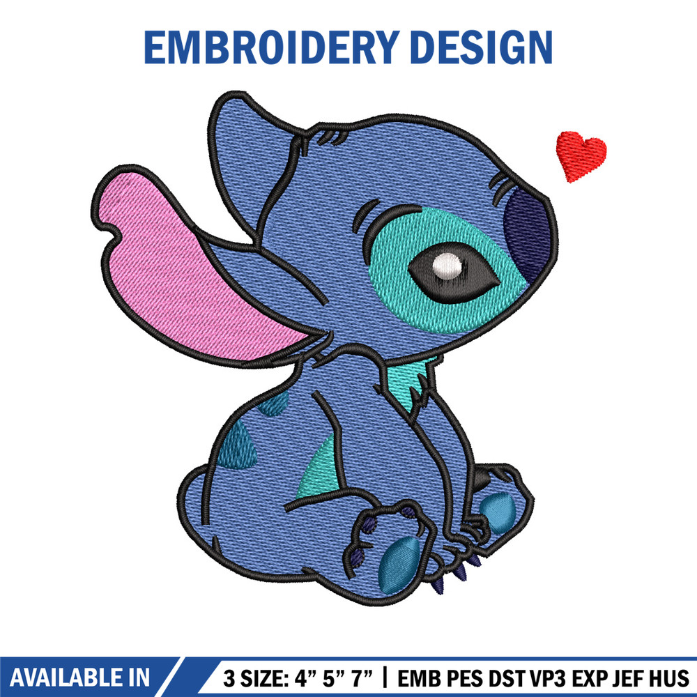 Stitch cartoon embroidery design, Stitch cartoon embroidery, Logo shirt, Disney embroidery, Digital download.jpg