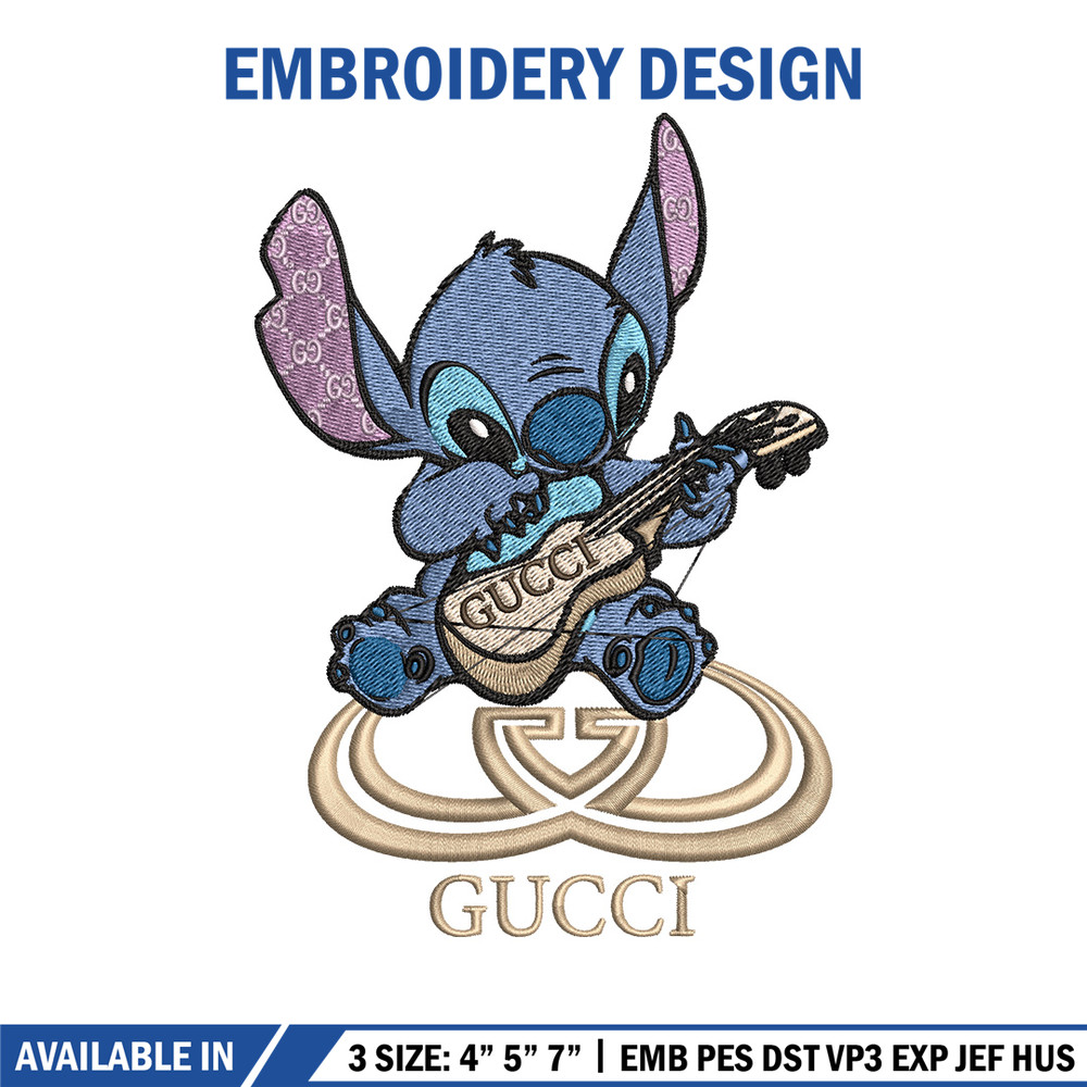 Stitch gucci Embroidery Design, Gucci Embroidery, Embroidery File, Logo shirt, Sport Embroidery, Digital download.jpg
