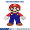 Super Mario bros embroidery design, Mario embroidery, logo design, Logo shirt, embroidery file, Digital download.jpg