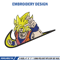 Swoosh goku embroidery design, Dragonball embroidery, Anime design, Embroidery file, Embroidery shirt, Digital download.jpg