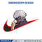 Swoosh kaneki embroidery design, Kaneki embroidery,Anime design, Embroidery file, Embroidery shirt, Digital download.jpg