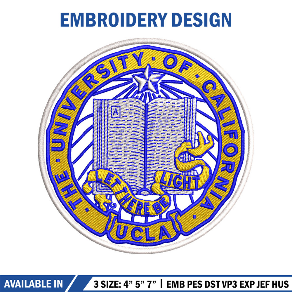 University of California embroidery design, Logo embroidery, logo design, embroidery file, logo shirt, Digital download..jpg