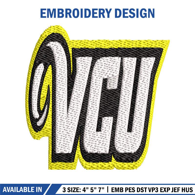 Virginia Commonwealth Rams embroidery design, Virginia Commonwealth Rams embroidery, Sport embroidery, NCAA embroidery..jpg