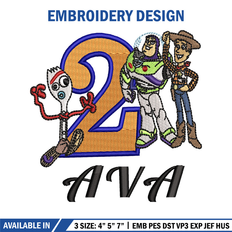 Woody and friends embroidery design, Woody and friends embroidery, logo design, embroidery file, Digital download..jpg