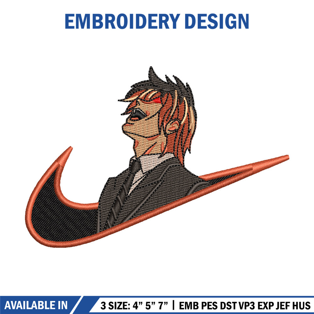 Yagami nike embroidery design, Death note embroidery, Nike design, Embroidery shirt, Embroidery file, Digital download.jpg