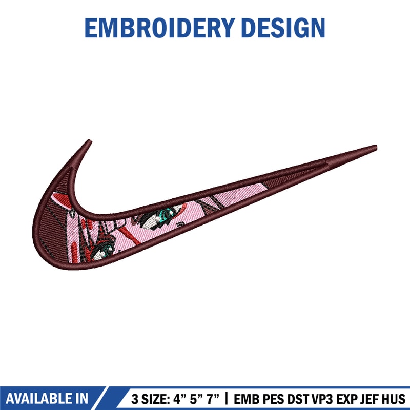 Zero two nike embroidery design, Zero two embroidery, Nike design, Embroidery shirt, Embroidery file, Digital download.jpg