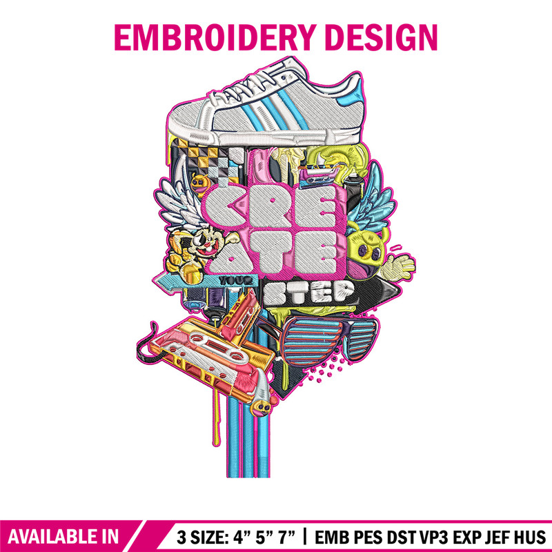 Adidas art Embroidery Design, Adidas Embroidery, Embroidery File, Anime Embroidery, Anime shirt, Digital download..jpg