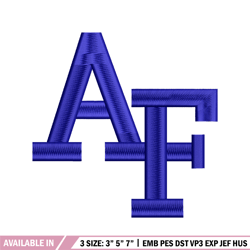 air force falcons embroidery design, air force falcons embroidery, logo sport, sport embroidery, ncaa embroidery