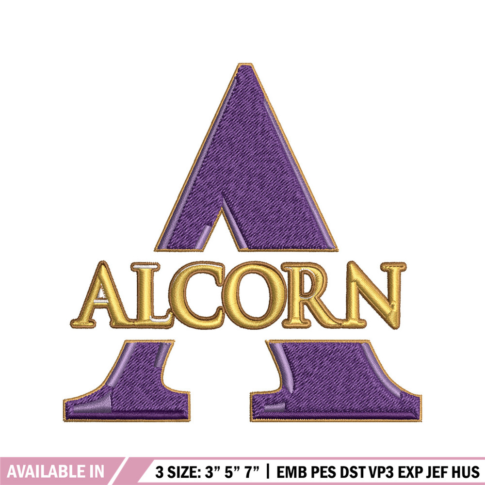 Alcorn State Braves Mountaineers embroidery design, Alcorn State Braves embroidery, Sport embroidery, NCAA embroidery. 1.jpg