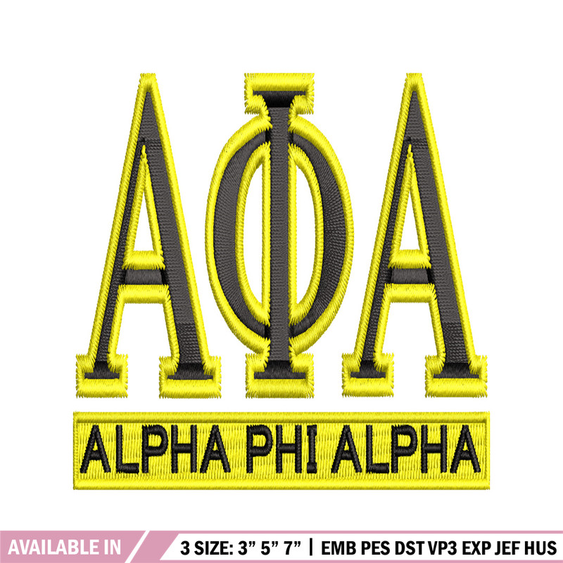 Alpha Phi Alpha embroidery design, Alpha Phi Alpha embroidery, logo design, embroidery file, Digital download..jpg
