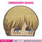 Armin Peeker Embroidery Design, Aot Embroidery, Embroidery File, Anime Embroidery, Anime shirt, Digital download..jpg