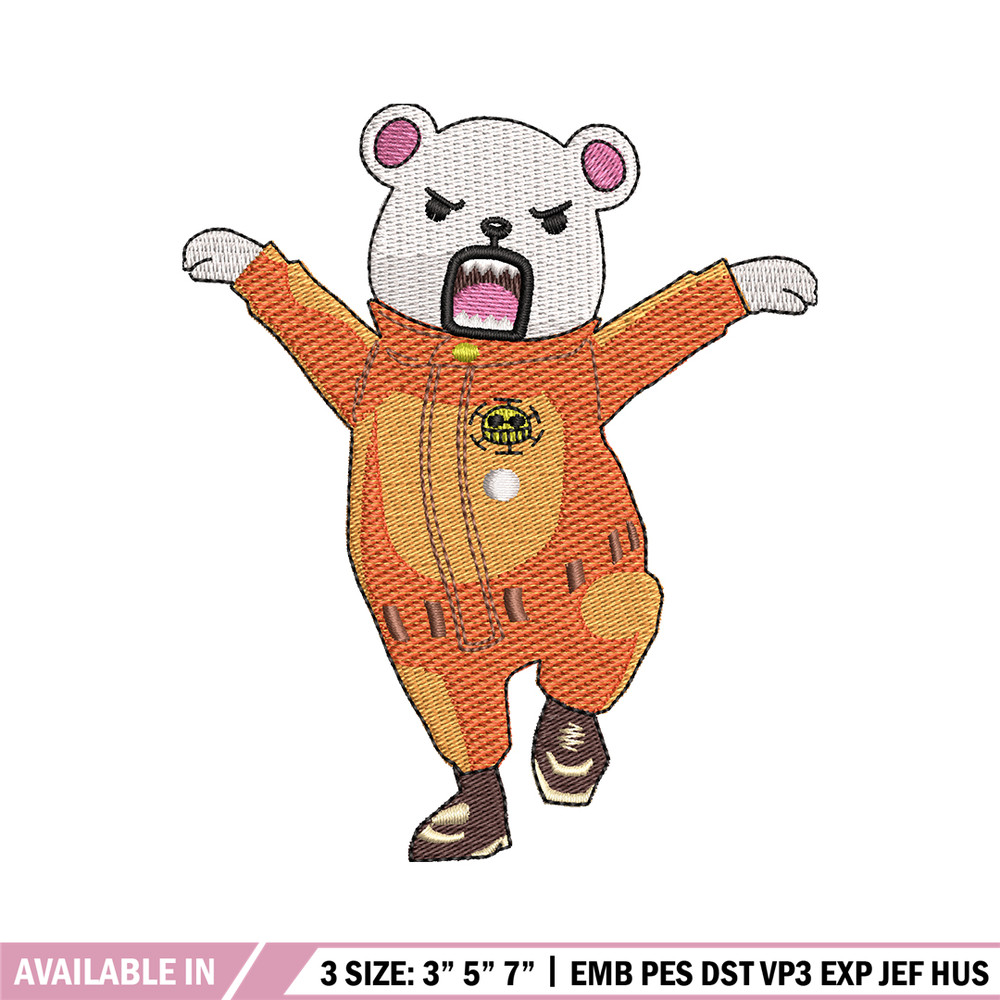 Bear embroidery design, Bear embroidery, Bear design, Embroidery file, Bear shirt, logo design, Instant download..jpg