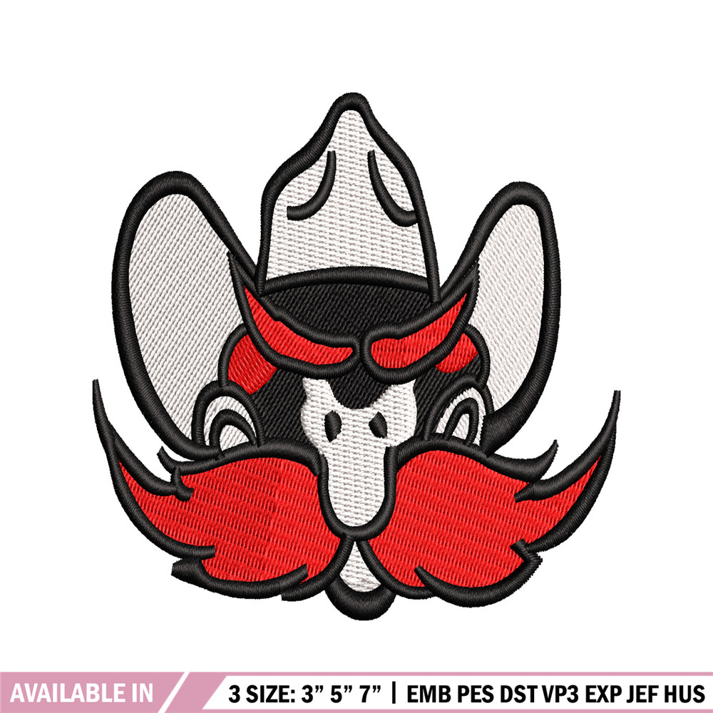 beard red embroidery design, beard red embroidery, cartoon design, embroidery file, logo shirt, Digital download. 1.jpg