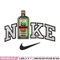 Bottle x nike logo embroidery design, Nike embroidery, Embroidery file, Embroidery shirt, Nike design, Digital download.jpg