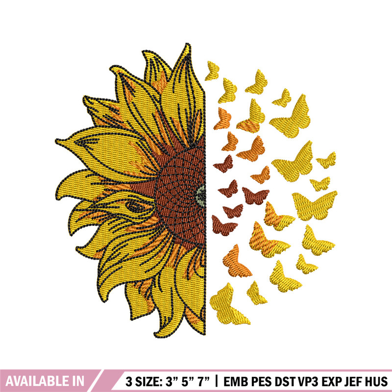 Butterfly flower embroidery design,Butterfly embroidery, Embroidery file, Embroidery shirt, Emb design, Digital download 1.jpg