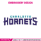 Charlotte Hornets logo embroidery design,NBA embroidery, Sport embroidery, Embroidery design,Logo sport embroidery.jpg
