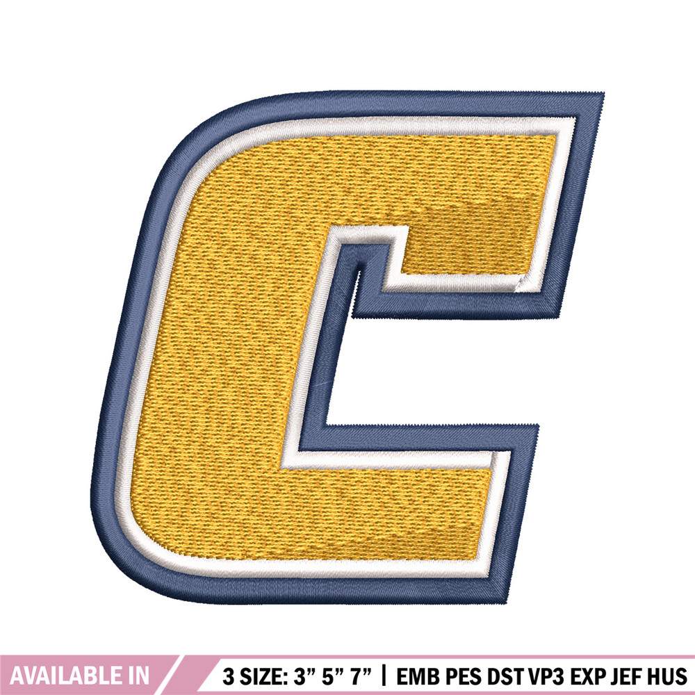 Chattanooga Mocs embroidery design, Chattanooga Mocs embroidery, logo Sport, Sport embroidery, NCAA embroidery. 1.jpg