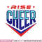 Cheer rise Logo embroidery design, Cheer rise Logo embroidery, embroidery file, logo design, Digital download. 1.jpg