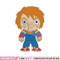 Chucky chibi embroidery design, Horror embroidery, Embroidery file,Embroidery shirt, Emb design, Digital download 1.jpg