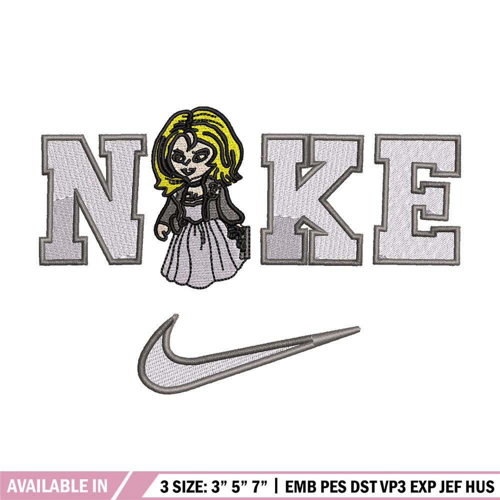 Doll Nike Logo embroidery design, Doll Nike embroidery, Nike design, logo shirt, Embroidery shirt, Digital download. 1.jpg