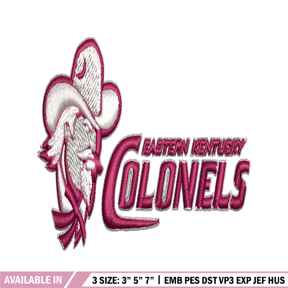 Eastern Kentucky Colonels embroidery design, Eastern Kentucky Colonels embroidery, Sport embroidery, NCAA embroidery..jpg