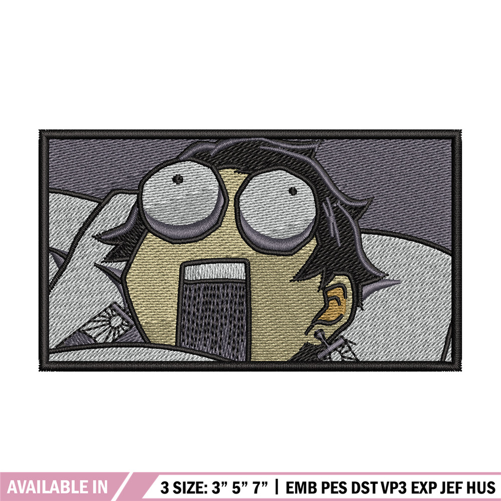 Funny tanjiro embroidery design, Tanjiro embroidery, Anime design, Embroidery shirt, Embroidery file, Digital download.jpg