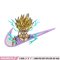 Gohan nike embroidery design, Dragonball embroidery, Nike design, Embroidery shirt, Embroidery file, Digital download.jpg