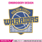 Golden State Warriors logo embroidery design, NBA embroidery,Sport embroidery, Embroidery design,Logo sport embroidery.jpg